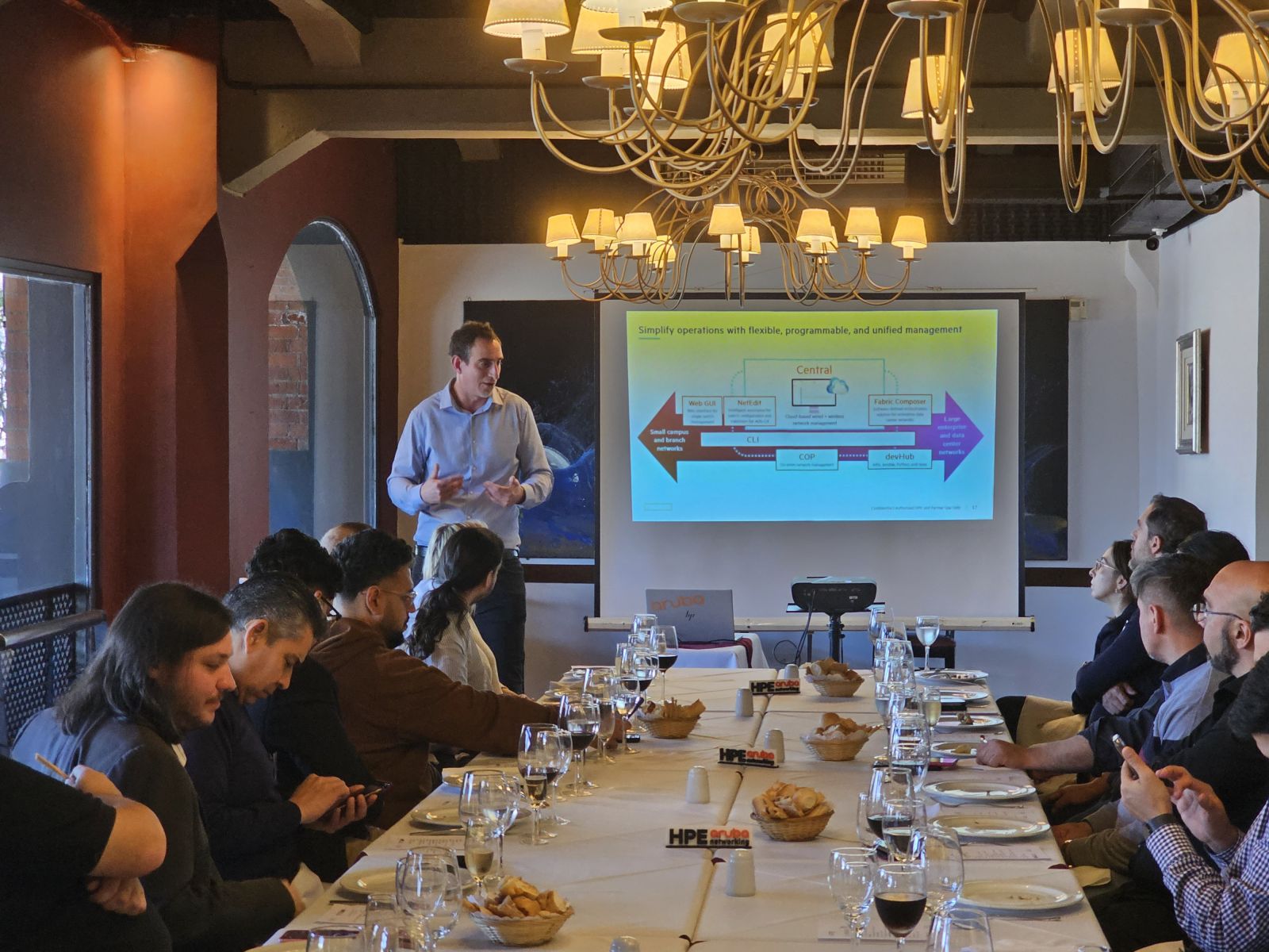 Data Memory y HPE Aruba Networking.