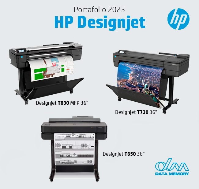 Impresoras de gran formato HP Designjets!